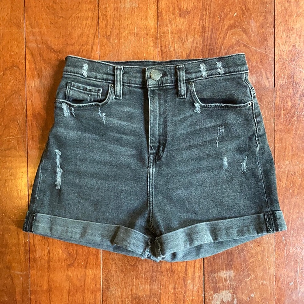 BDG Urban Outfitters high rise denim shorts